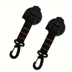 2pcs Tent Suction Cup Anchor Securing Hooks Outdoor Tie Down Camping Tarps