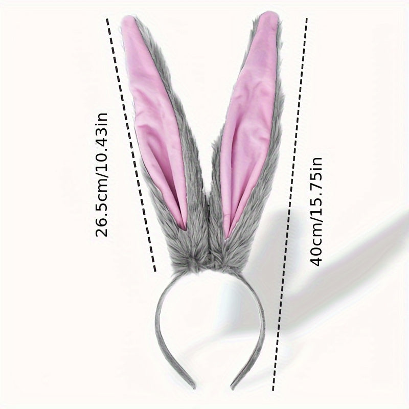 Rabbit Ears 2pcs Pack for Girls' Photography Easter Decoration