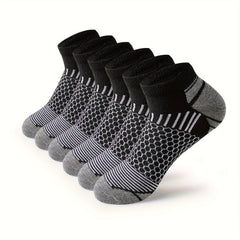 ACEFINE 6pairs Men's Ankle Socks Low Cut Athletic Socks