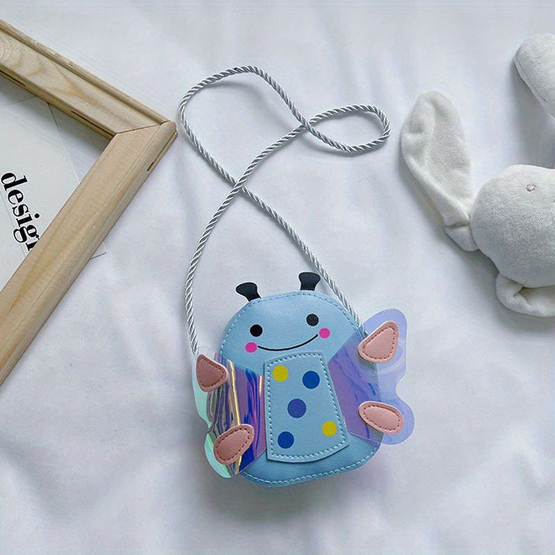 Cartoon Bee Shaped Messenger Bag Shoulder Bag Coin Purse Wallet