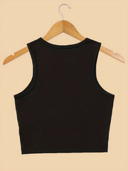 Inspirational Letter Print Tank Top for Summer Women's Clothing
