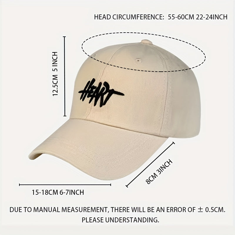 Men's Adjustable Baseball Cap Sunshade Peaked Casual Hat