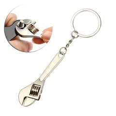 Mini Wrench Keychain Portable Metal Universal Spanner for Repairing Tools