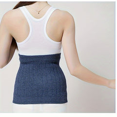 Warm Wool Waist Pad Girdle Men Women Thickened Lengthened Knitted