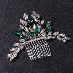 Crystal Rhinestone Wedding Hair Comb Bridal Hair Combs Jewelry Accessories