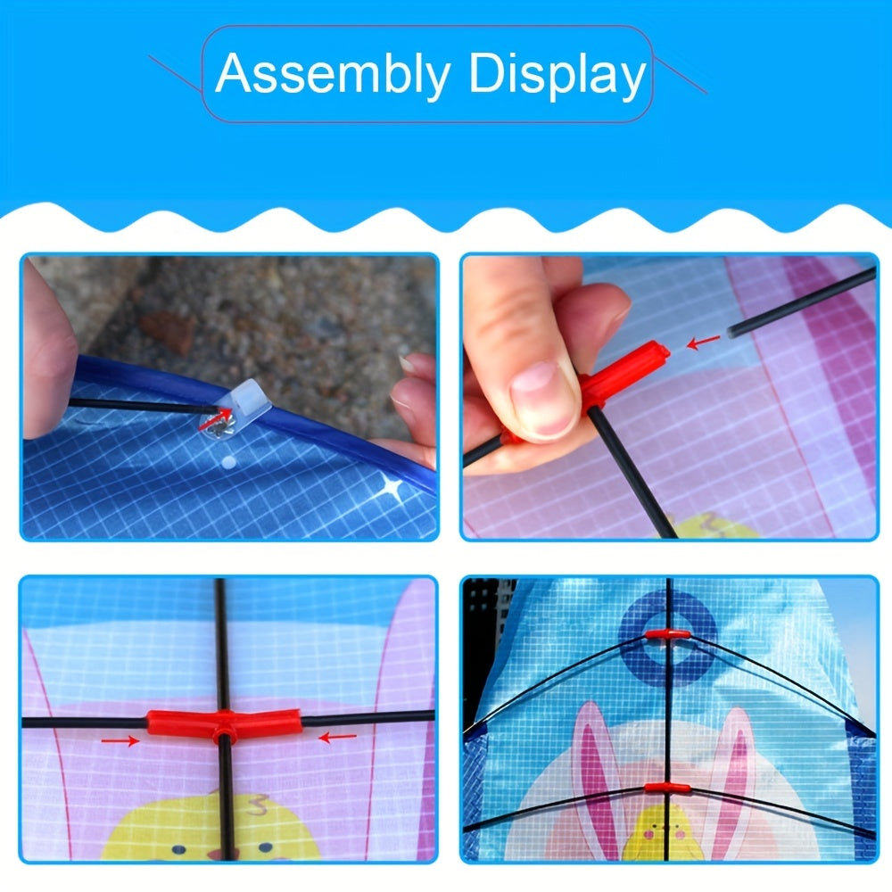 Colorful Rocket Kite for Outdoor Fun