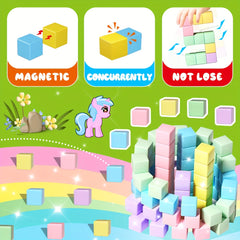 Magnetic Building Blocks Set Educational Toys for Boys and Girls