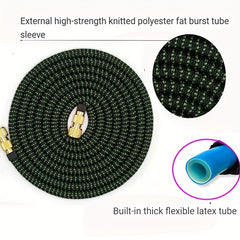 Flexible High Pressure Garden Hose 125ft for Lawn Irrigation