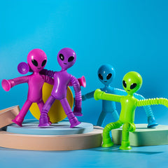 Funny Telescopic Tube Alien Decompression Puzzle Toys