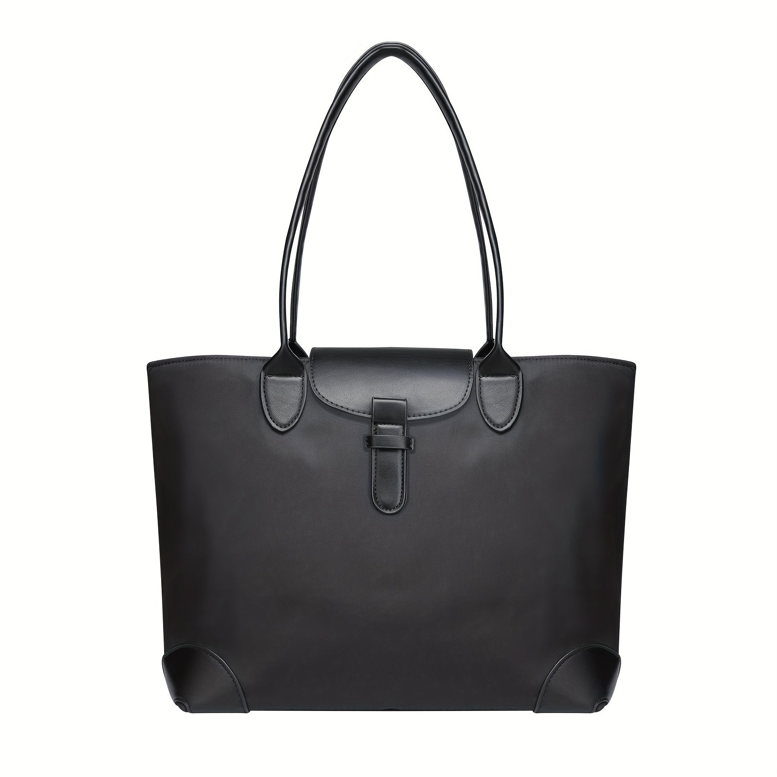 Large Capacity Tote Bag Solid Shoulder Bag Versatile Women's Commuter Bag