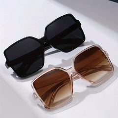 Men's Large Frame Square Sunglasses UV Resistant for Outdoor Sports