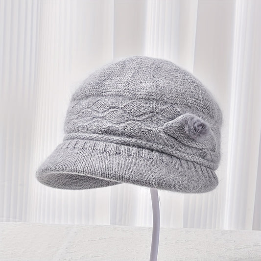 Women's Knitted Bucket Hat Winter Warm Headwear Gift For Mom
