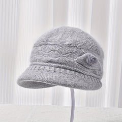 Women's Knitted Bucket Hat Winter Warm Headwear Gift For Mom