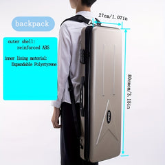 Violin Case with Password Lock and Hygrometer