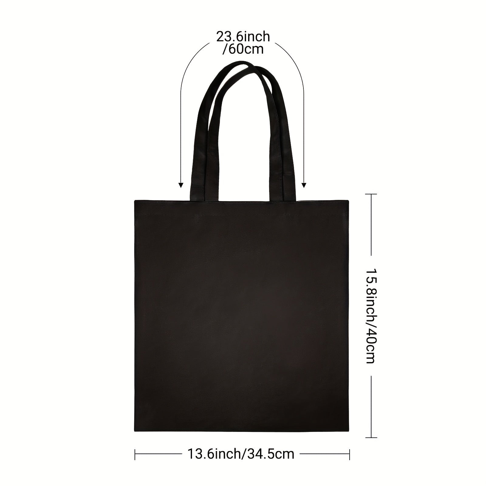 Large Canvas Tote Bags - Pack of 4, 6, or 12