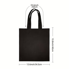 Large Canvas Tote Bags - Pack of 4, 6, or 12