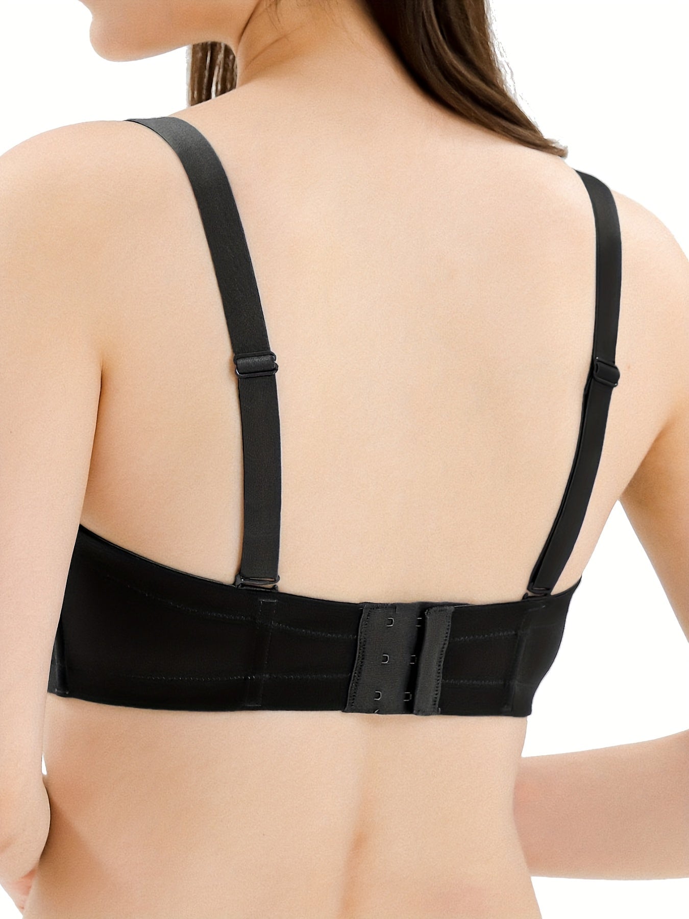 Strapless Bandeau Bras Comfort Push Up Everyday Bra Women's Lingeri
