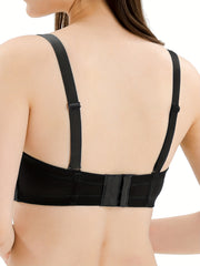 Strapless Bandeau Bras Comfort Push Up Everyday Bra Women's Lingeri