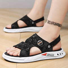 Men's Slip on Sandals Casual Open Toe Outdoor Beach Shoes