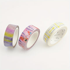 Cartoon Washi Tape Labels for DIY Albums Journals Handbooks