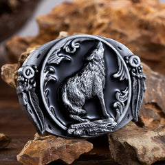 Western Cowboy Belt Buckle Animal Wolf Men Domineering Novelty Gift