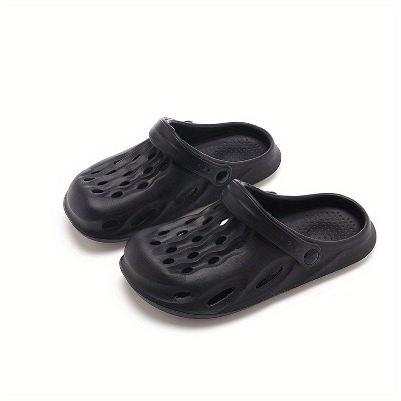 Unisex Lightweight Slip On Hollow Out Sandals Beach Shoes