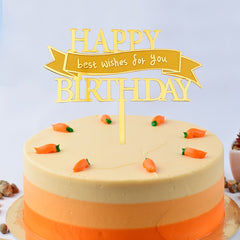 Happy Birthday Wishes For You Cake Decoration Banner