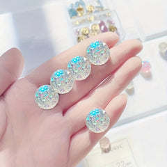 30pcs Glitter Rhinestone Push Pins for Wall Hangings Bulletin Board Maps