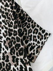 3 Pack Plus Size Leopard Print Nightdress Set