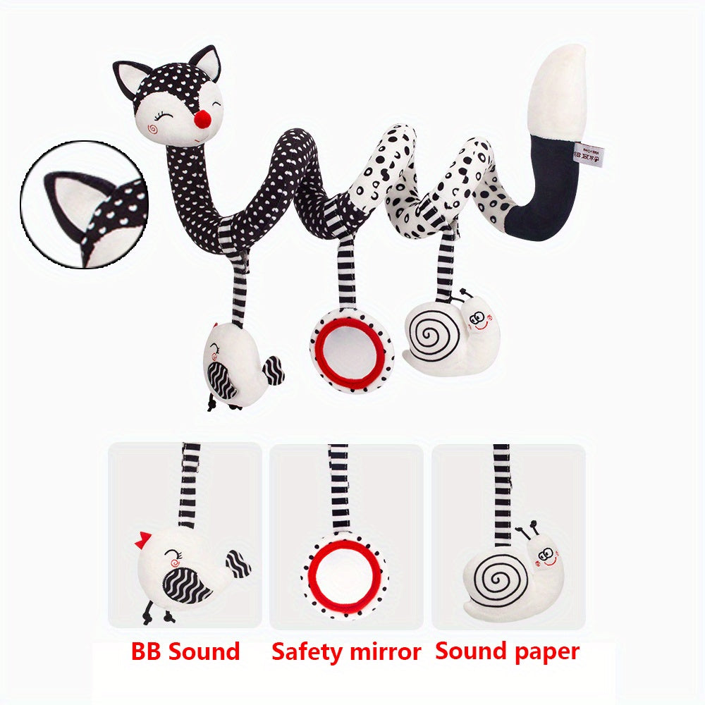 Fox Bed Hanging Stroller Pendant Plush Toy