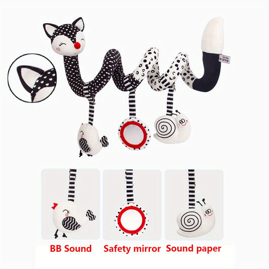 Fox Bed Hanging Stroller Pendant Plush Toy