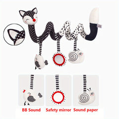 Fox Bed Hanging Stroller Pendant Plush Toy