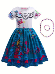 Girls Mirabel Dress Costume Princess Magic Party Dresses