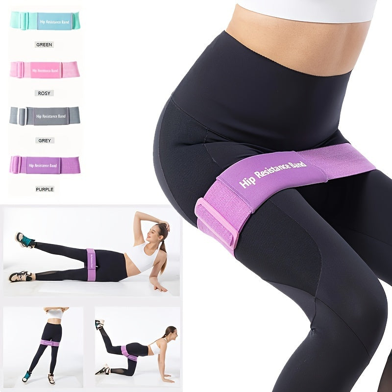 Adjustable Resistance Band Hip Training Band Fitness Squat Yoga Elastic Band