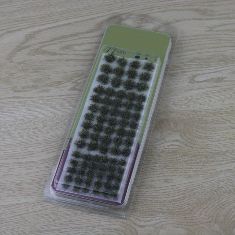 Realistic Grass Cluster Mixed Size Self adhesive Static Grass Railroad Grass Mod