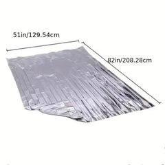 5pcs Emergency Blanket Mylar Waterproof Portable First Aid Blan