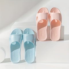 Men's Lightweight Non Slip Open Toe Quick Drying Slides
