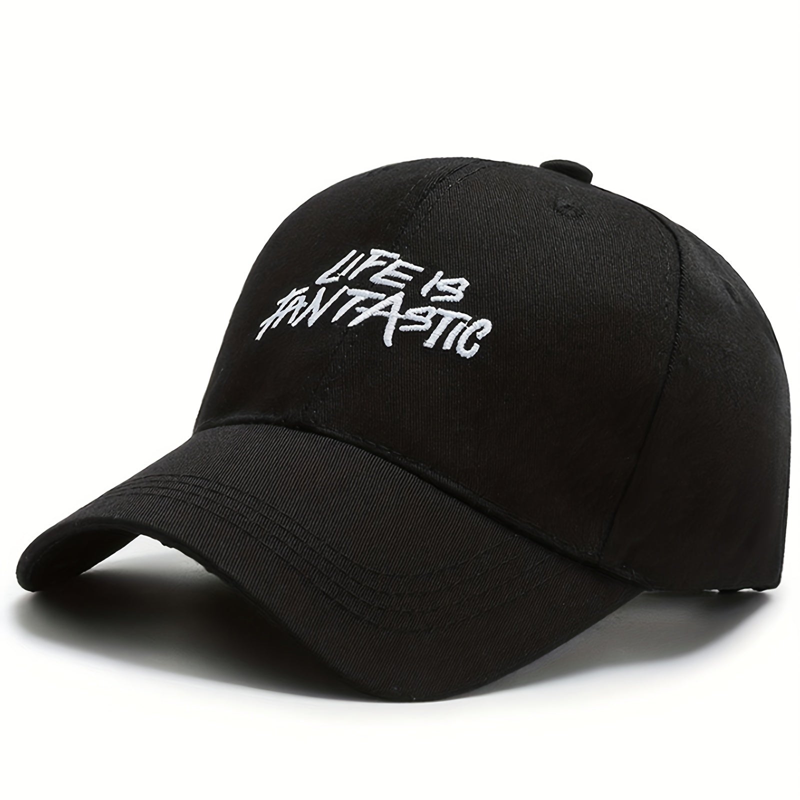 LIFE Letters Casual Baseball Cap, Adjustable