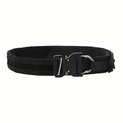 Durable MOLLE Combat Belt for Outdoor Tactical Activities