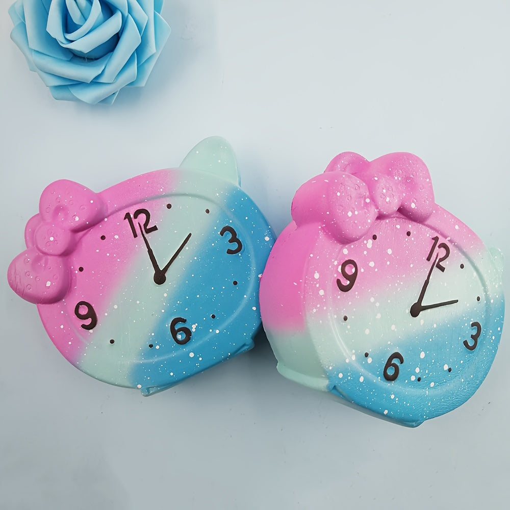 Squishy Alarm Clock Toy Slow Rebound Stress Relief Fun Novelty Gift