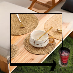 Insulated Table Coaster Woven Table Mat Non Slip Table Runner