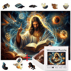 Jesus Wooden Puzzle 36 Vibrant Pieces for 3 Year Olds