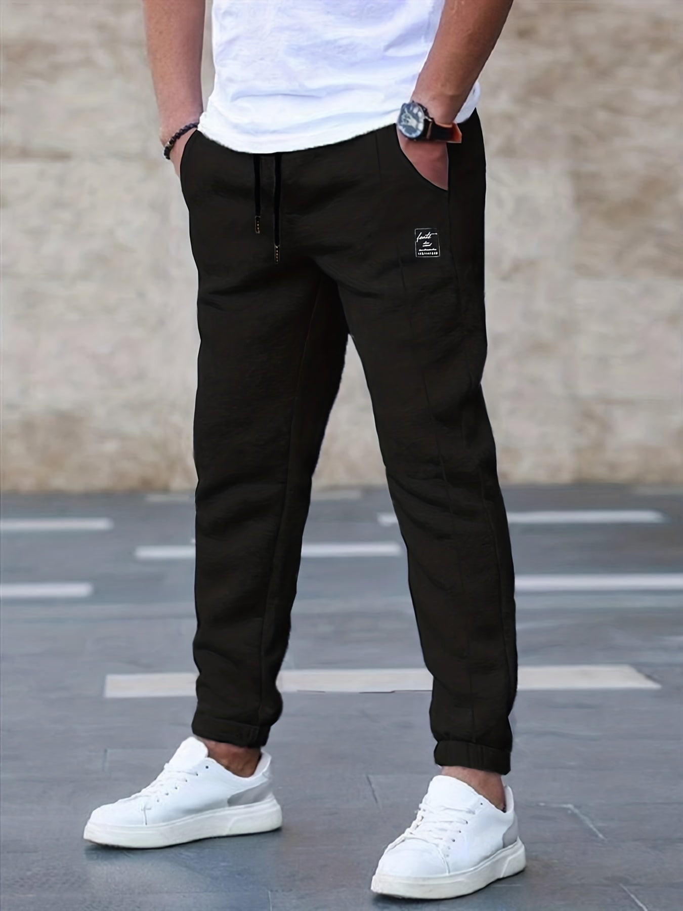 Men's Casual Drawstring Pants Spring Summer