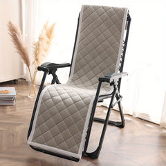 Wide Cotton Lounge Chair Cushion Universal Anti-slip