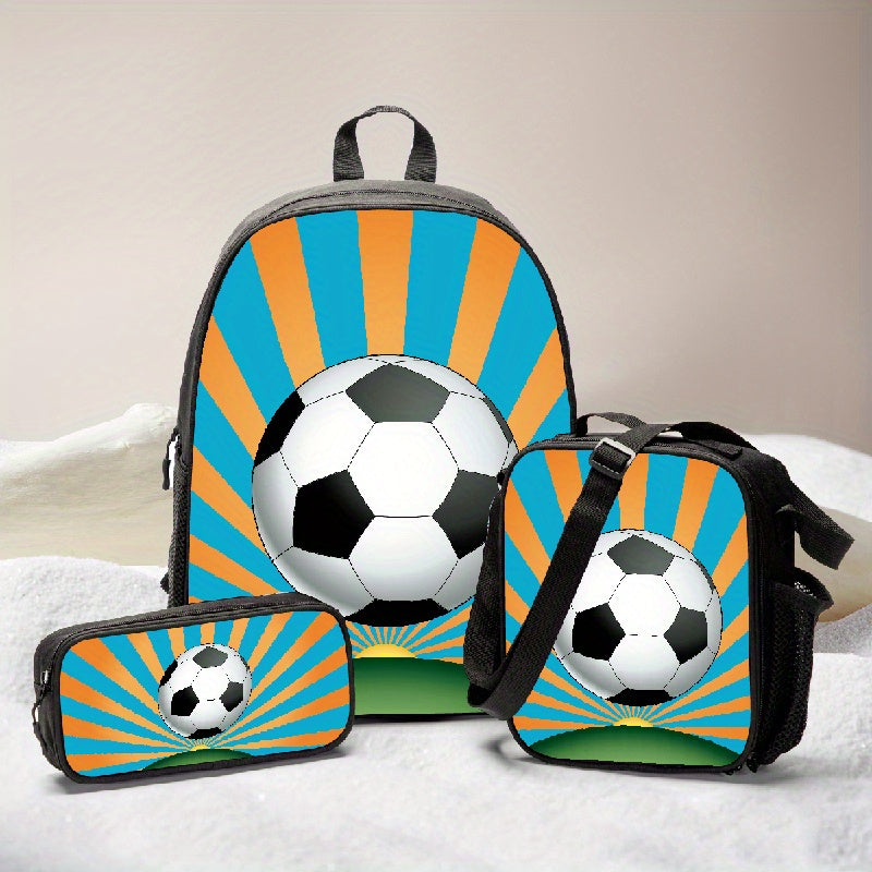 Kids Backpack Shoulder Bag Pencil Case Set for Travel Camping