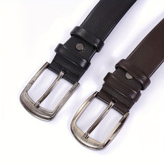 Men's PU Leather Business Belt For Jeans Pants