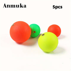 5pcs Round Balls Slip Floats Fishing Bobbers Outdoor Accessorie
