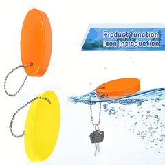2pcs Foam Floating Keychains for Water Sports