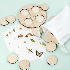 Montessori Life Cycle Board Educational Toy for Kids