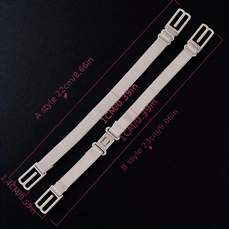 Invisible Bra Strap Clips Adjustable Non-Slip Shoulder Lingerie Accessories